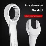 12 Pcs Wrench Set 8-22mm – Chrome Vanadium Steel Spanner Set Heavy Duty Tool Kit for Car Repair & Home Use