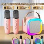 Portable LED Bluetooth Speaker – 5W Wireless Sound Speaker with RGB Lights, 2000mAh Battery & Bluetooth 5.3 (Compact & Travel Friendly)